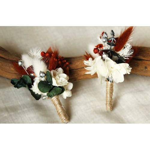 Boutonnière "Terracotta"