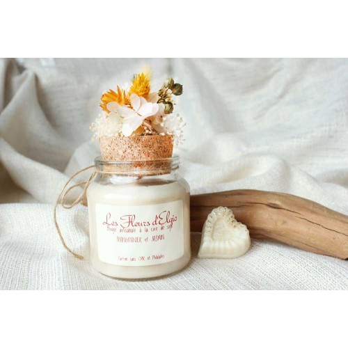 Bougie Frangipanier -Jasmin