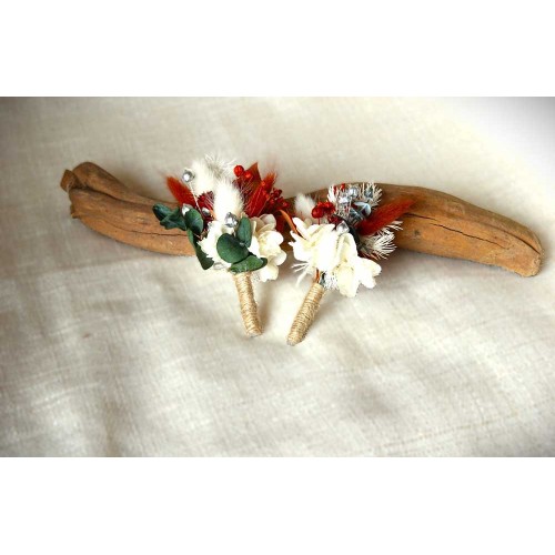 Boutonnière "Terracotta"